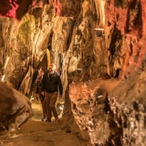 Visite guidée des grottes de Saulges