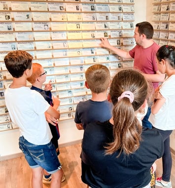 Visite guidée de la vigie-mémorial des déportés de la Mayenne