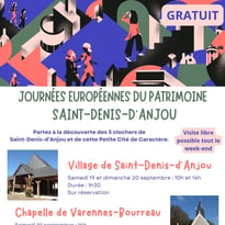 Visite guidée de la chapelle de Varennes-Bourreau