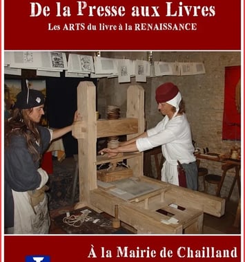 Reconstitution d'une imprimerie Gutenberg